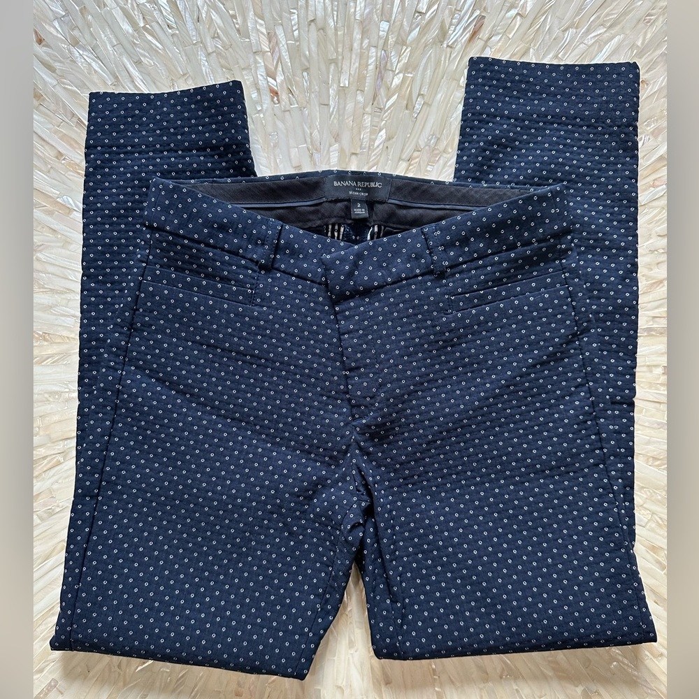 Banana Republic Sloan Crop Pant Size 2